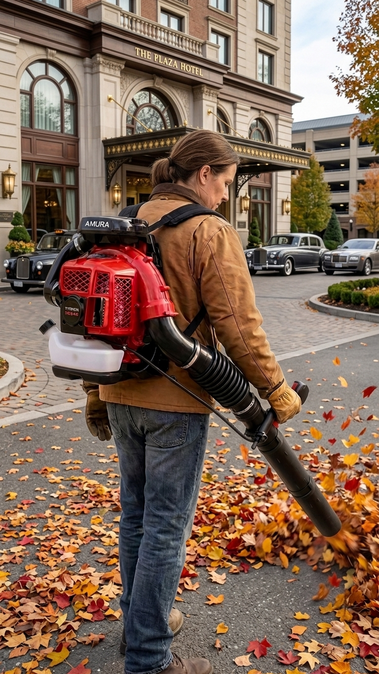 Amura Typhon 1200 MG Professional Back Pack Blower 75cc