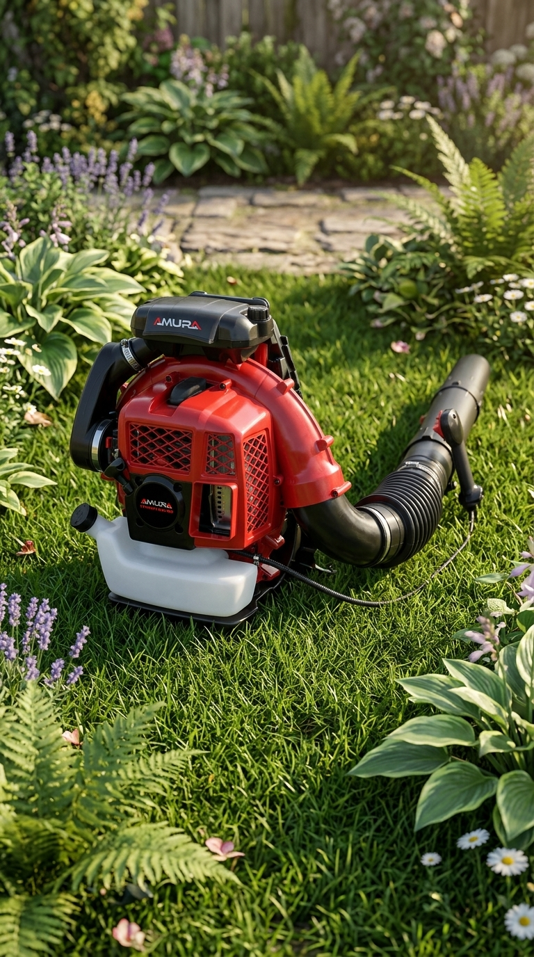 Amura Typhon 1200 MG Professional Back Pack Blower 75cc